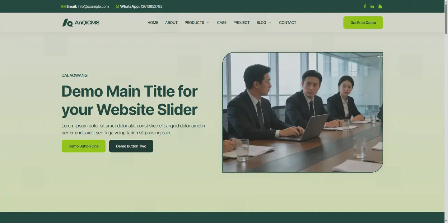 AnQi English Template - DaLaoWang-008